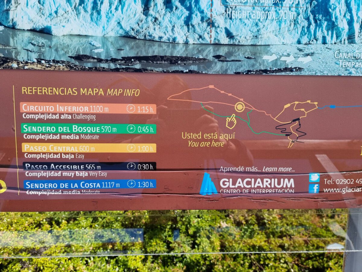 chemin perito moreno