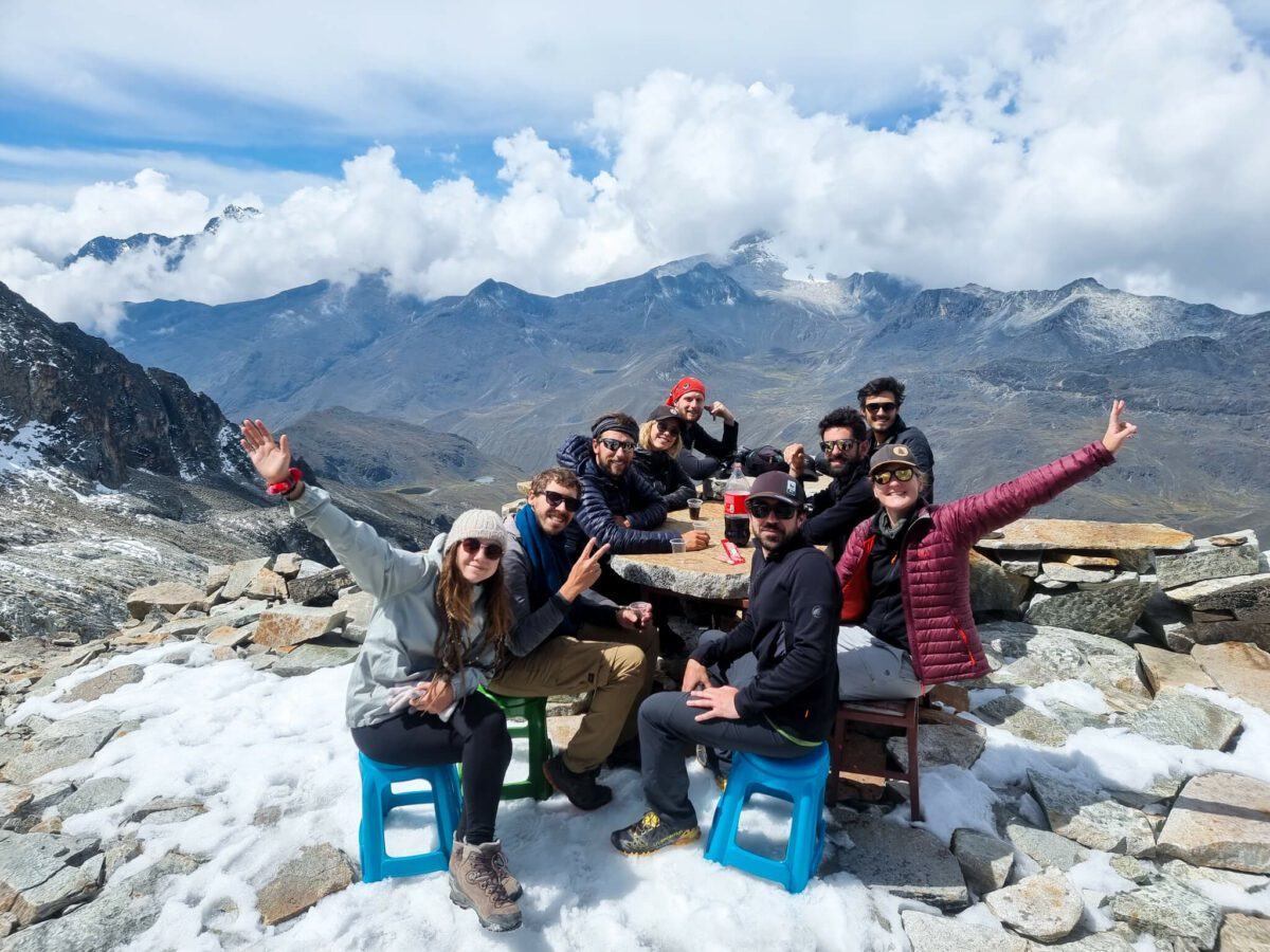 camp de base du huayna potosi