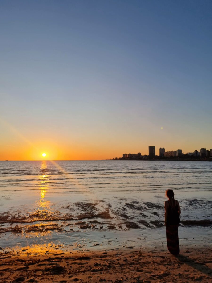 coucher de soleil montevideo