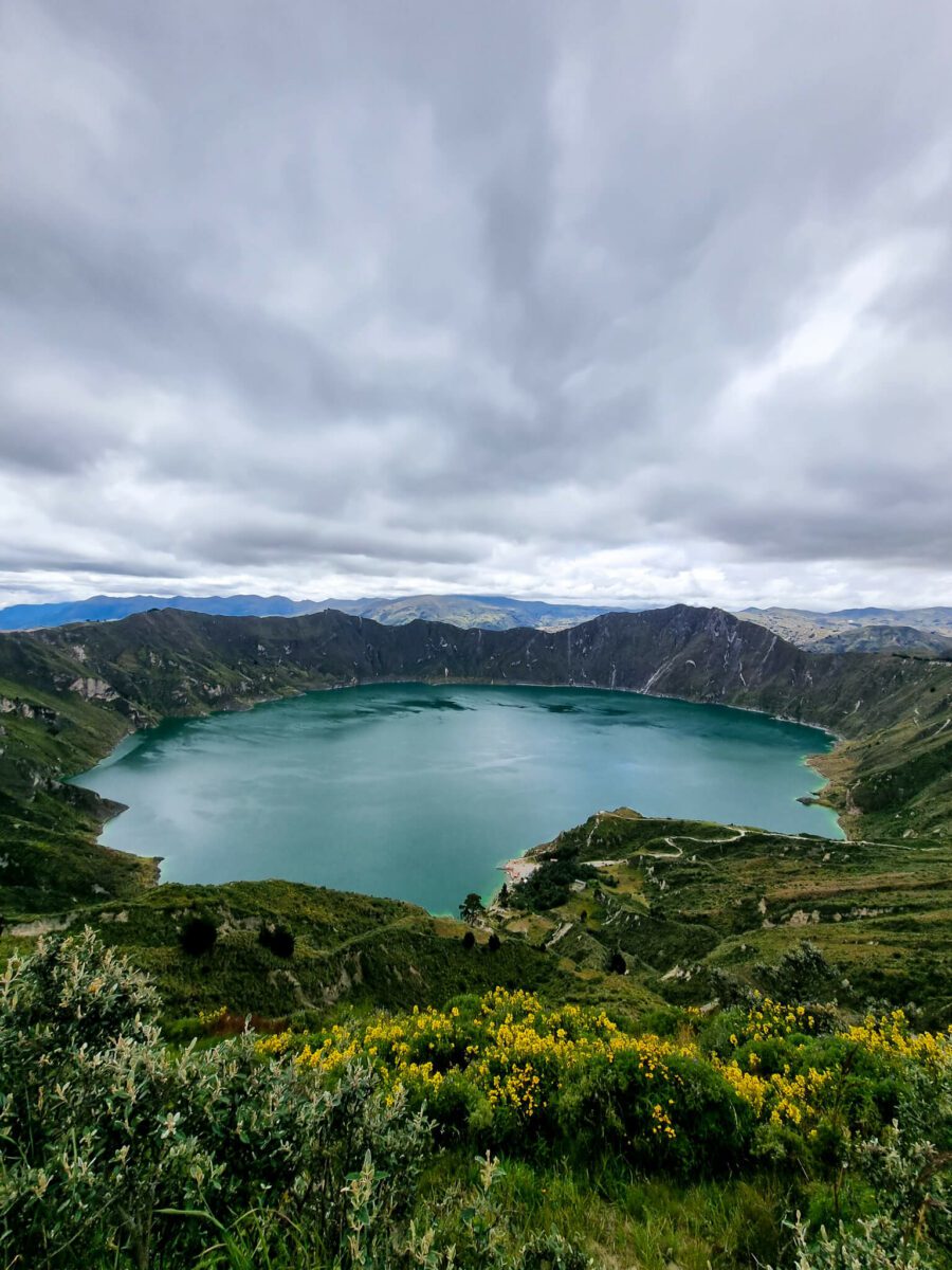 trek lagune de quilotoa