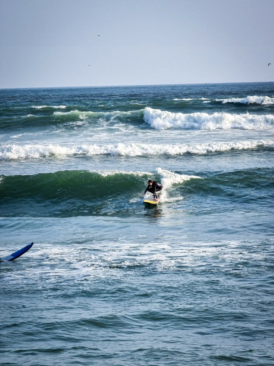 faire du surf à lima