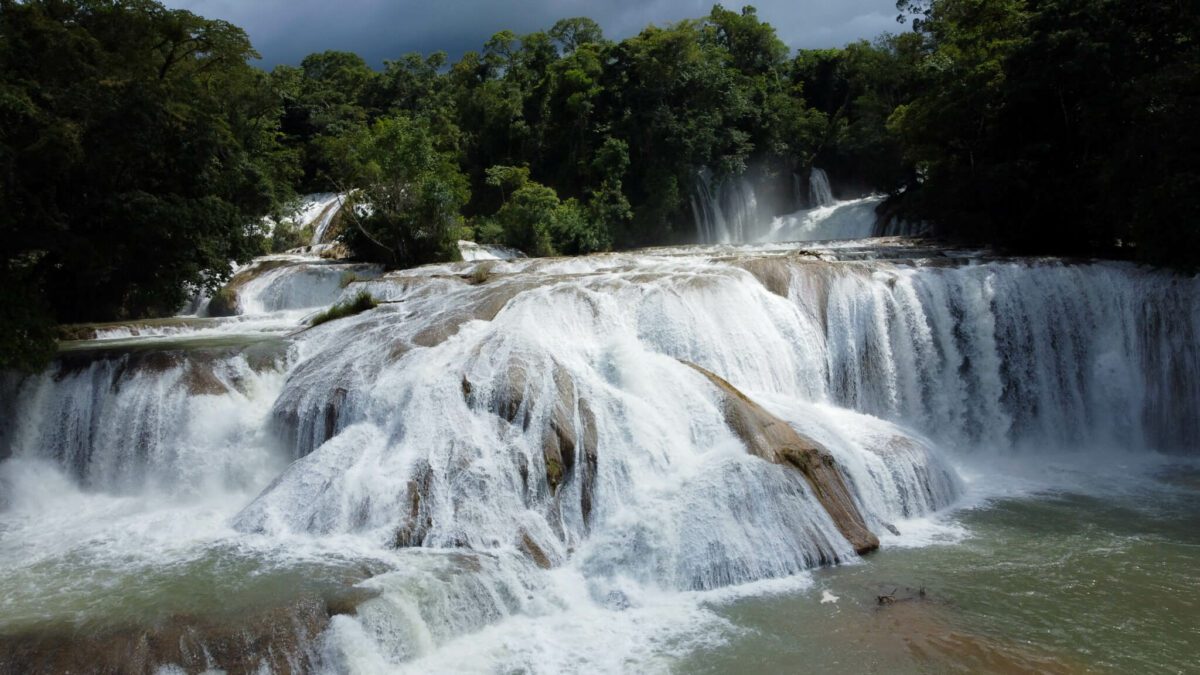 cascades au chiapas mexique