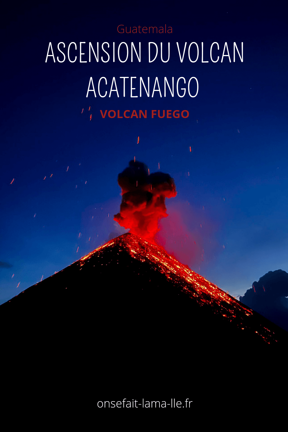 ascension volcan acatenango