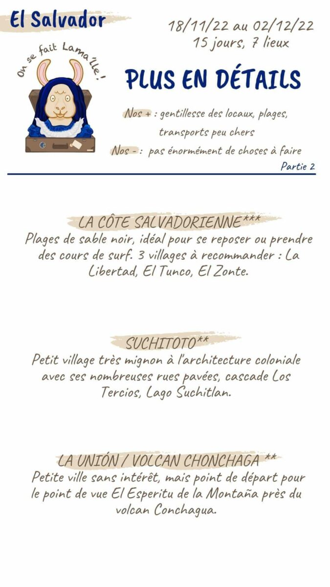 que voir au salvador