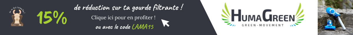 code promo gourde filtrante humagreen