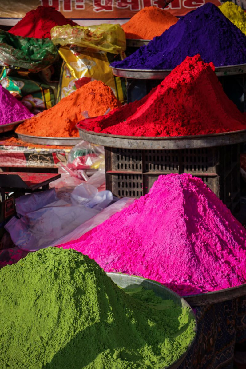 fete d'holi en inde
