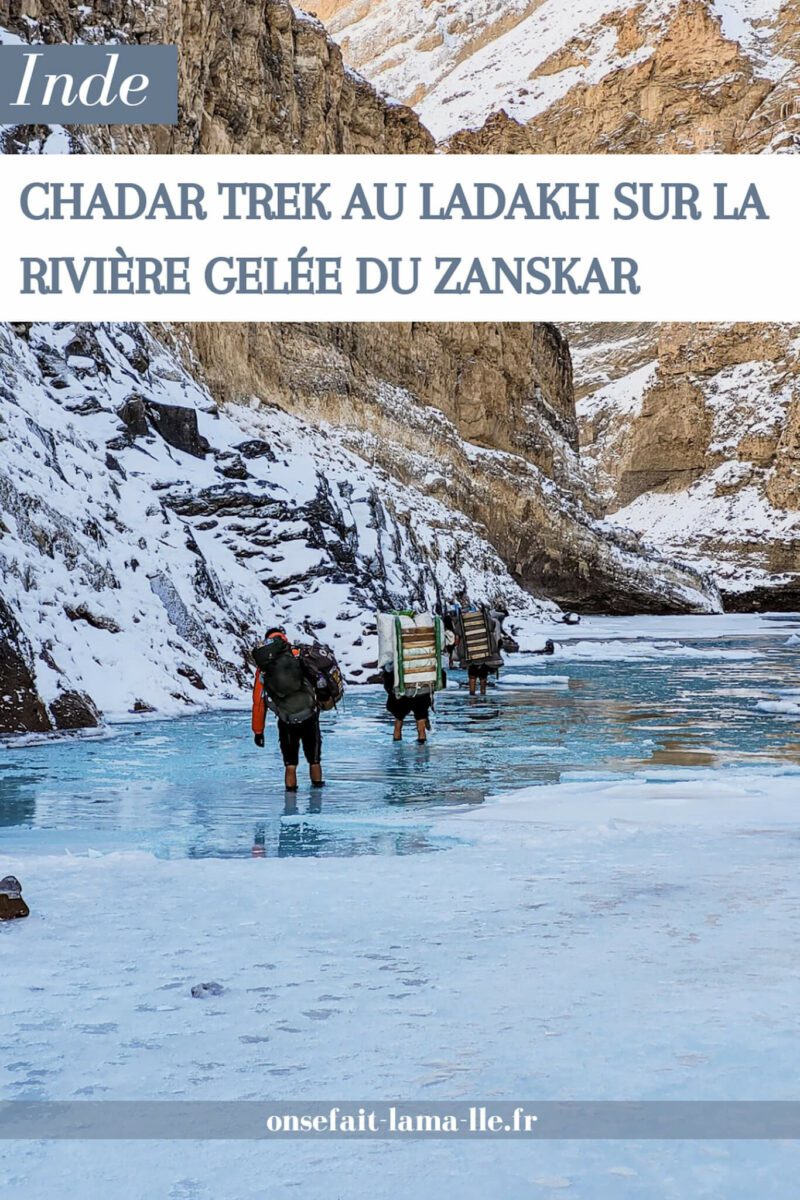 chadar trek au ladakh