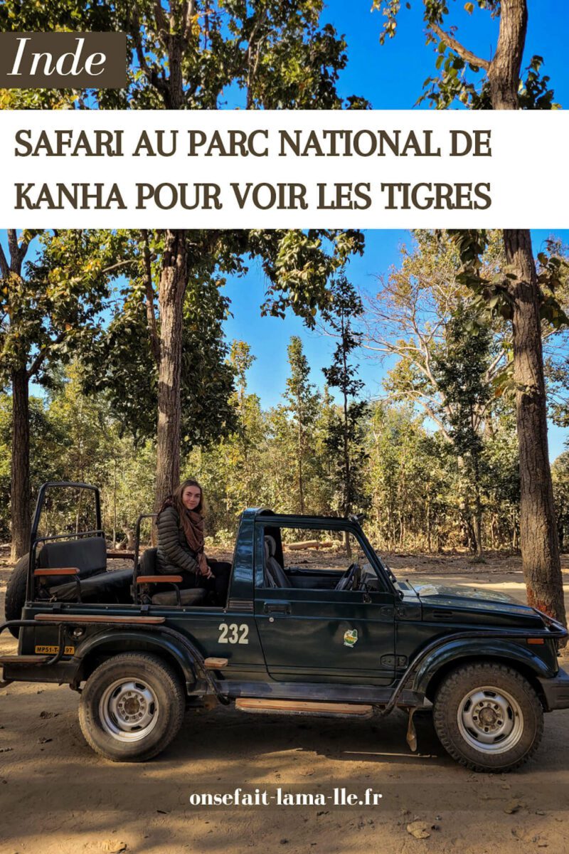 safari au parc national de kanha