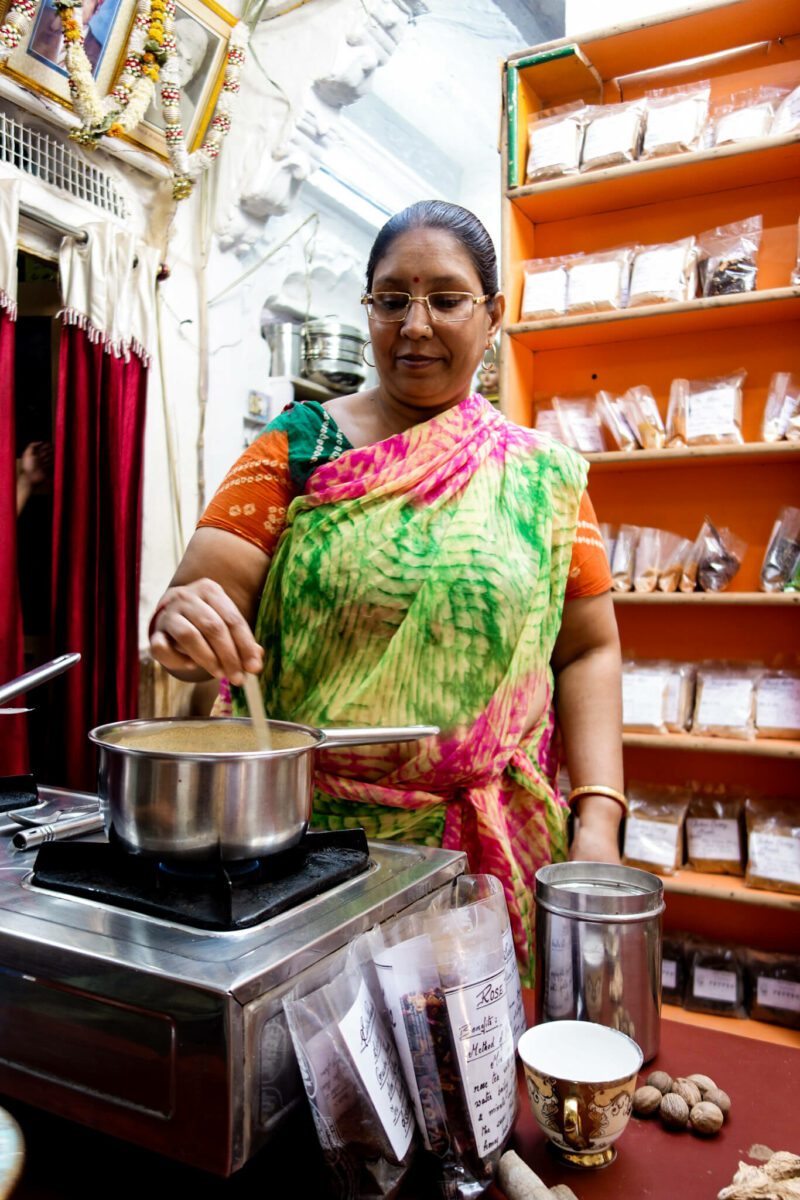 cours de cuisine en inde
