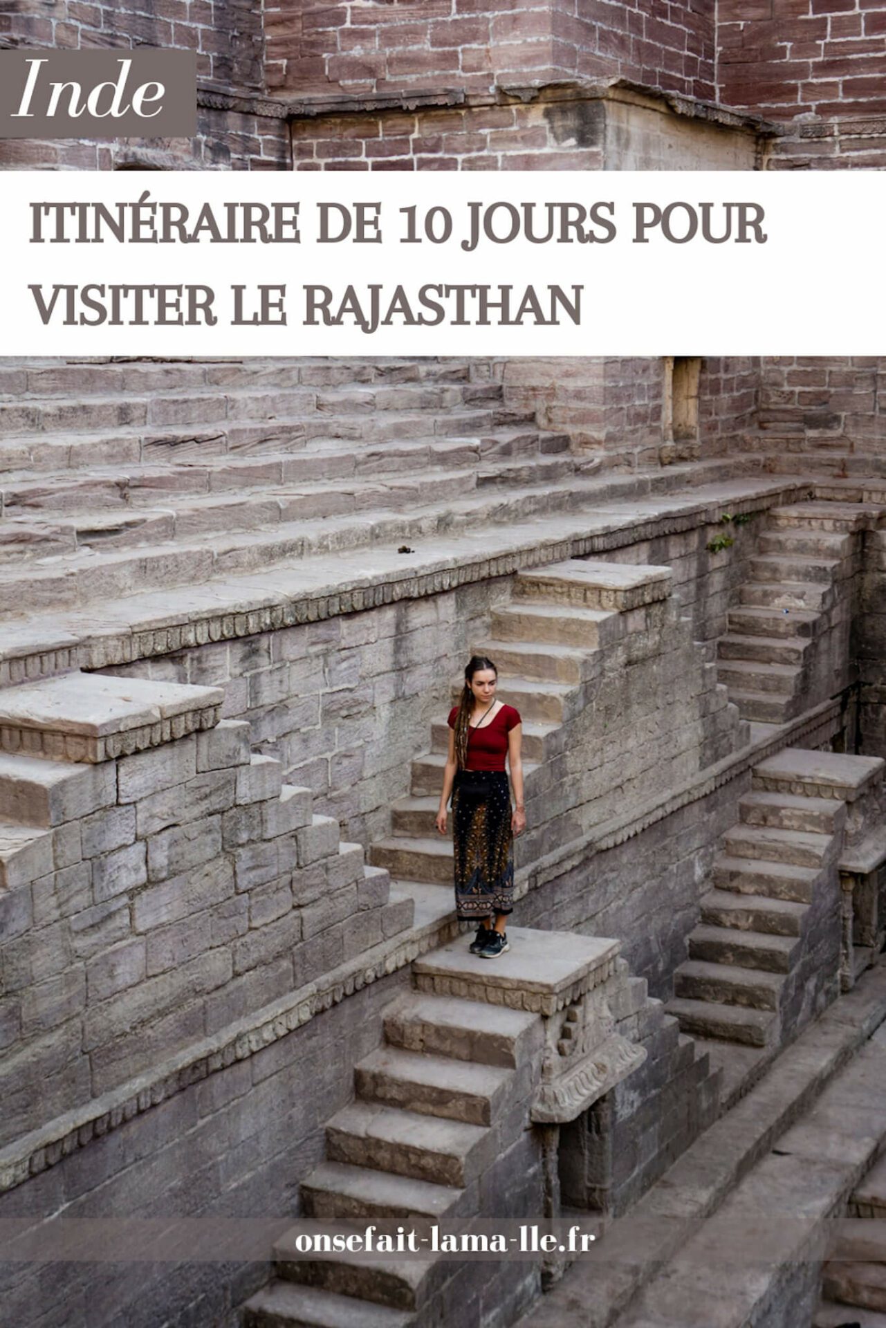 itinéraire au Rajasthan