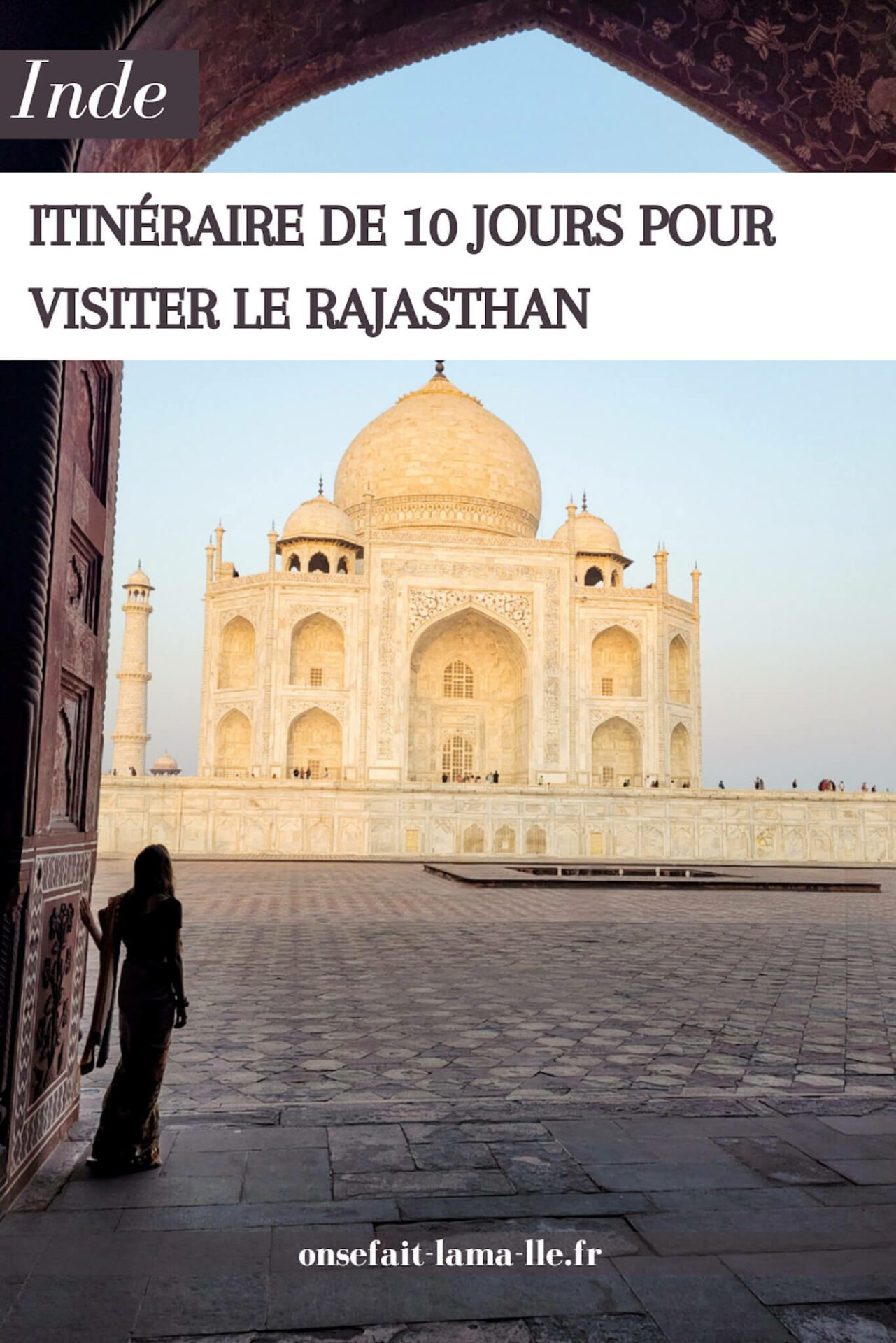 itinéraire au Rajasthan