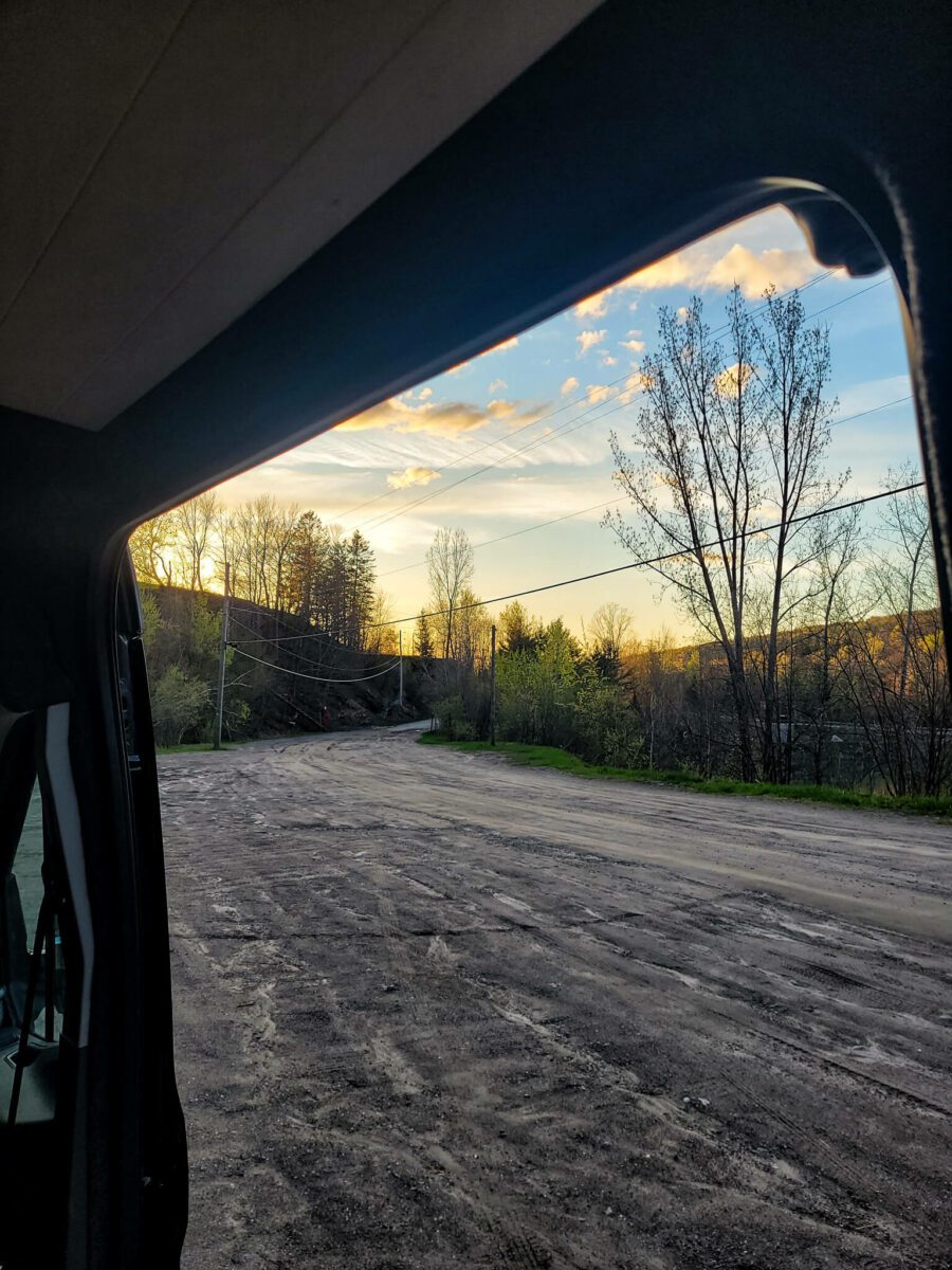 road trip en van au Québec