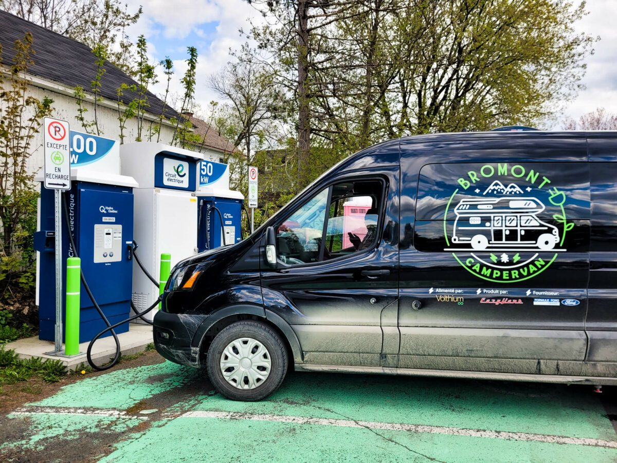van électrique au quebec