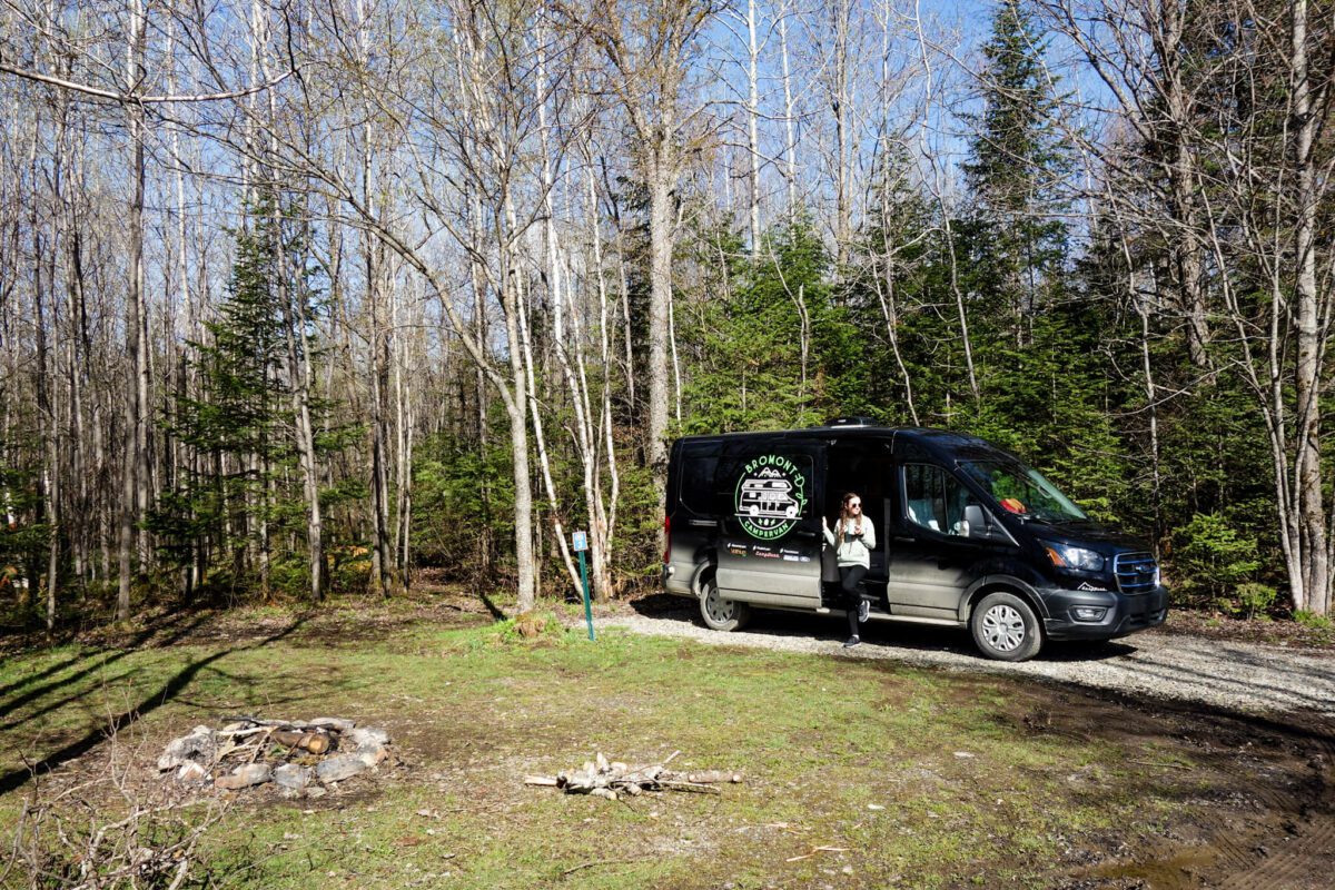 road trip en van au Québec