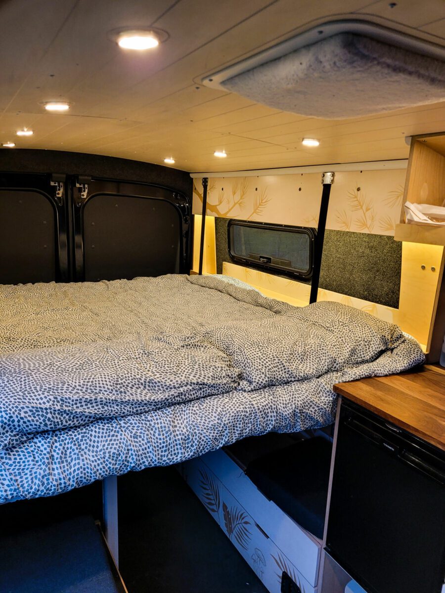 van 100% electrique bromont campervan