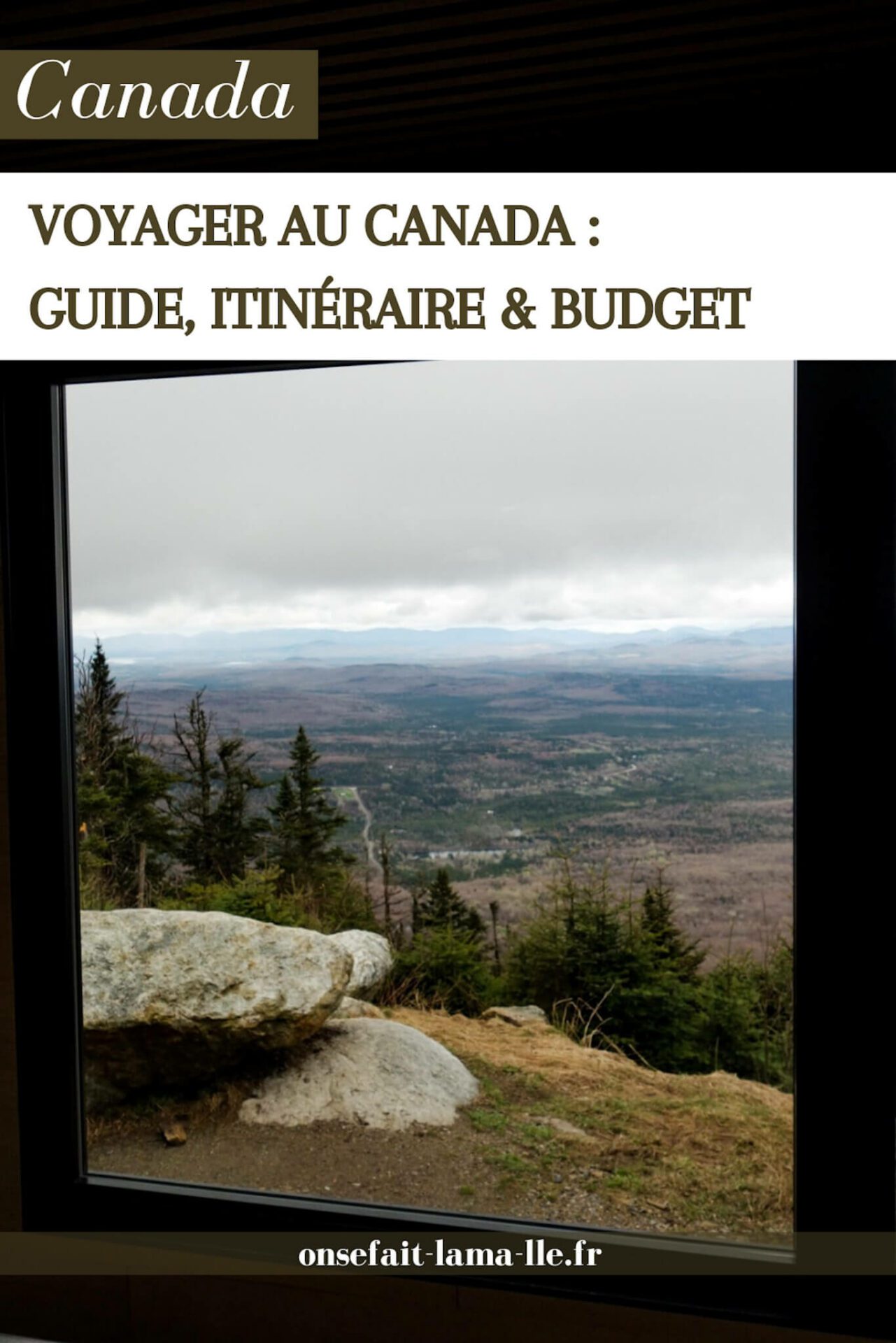 voyager au canada infos pratiques