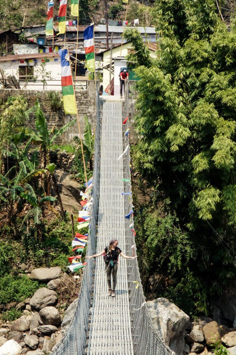 pont suspendu nepalais