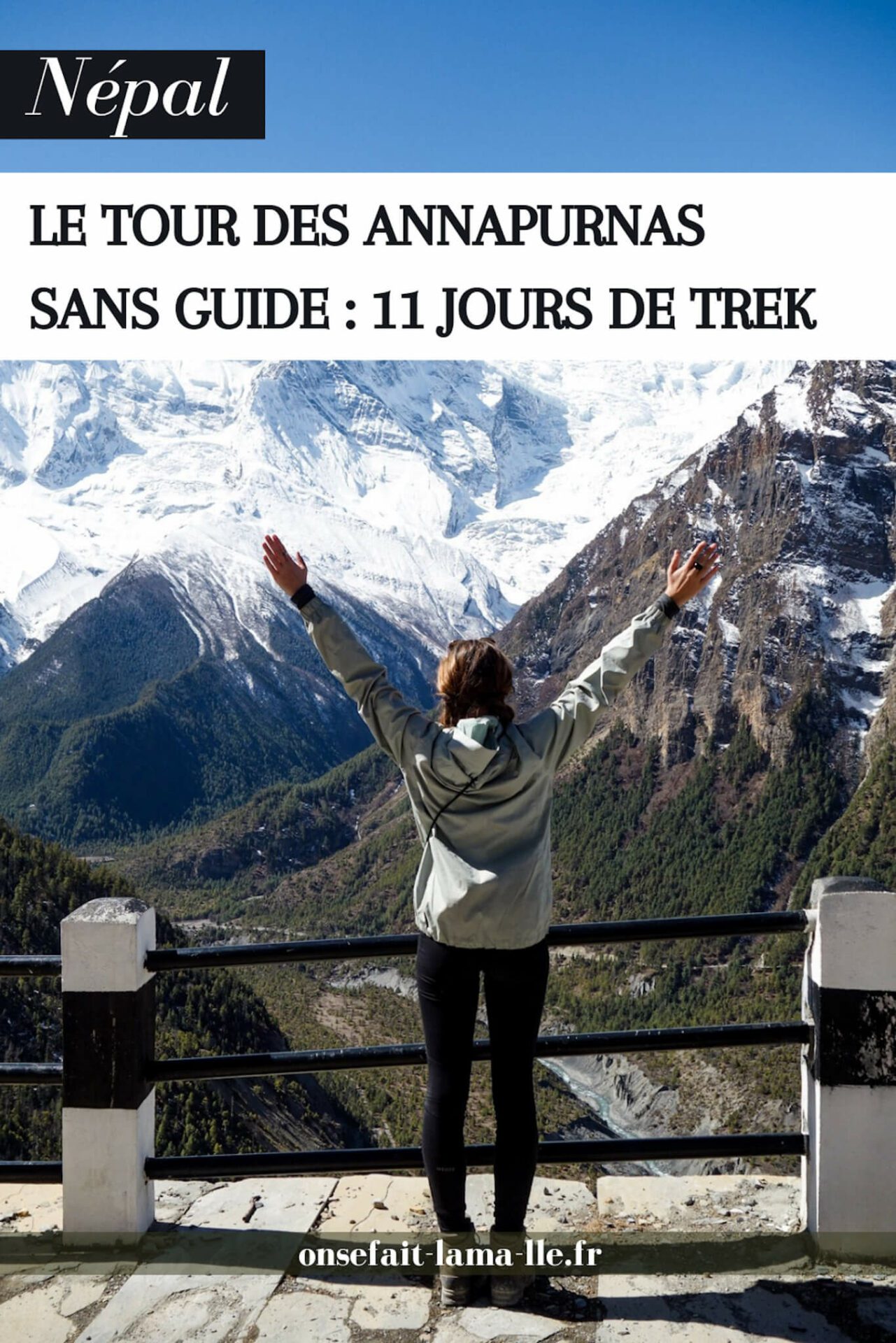 tour des annapurnas itinéraire