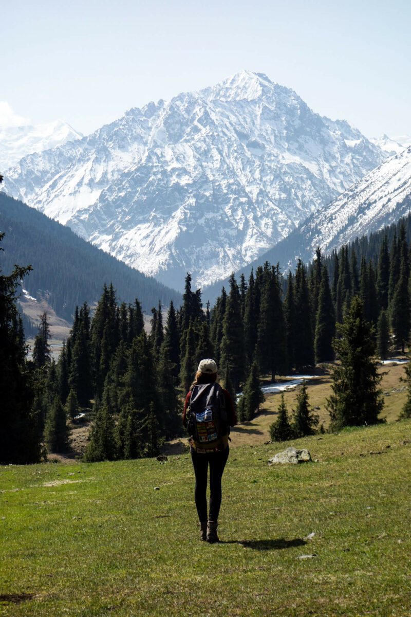 trek ala kul kirghizistan