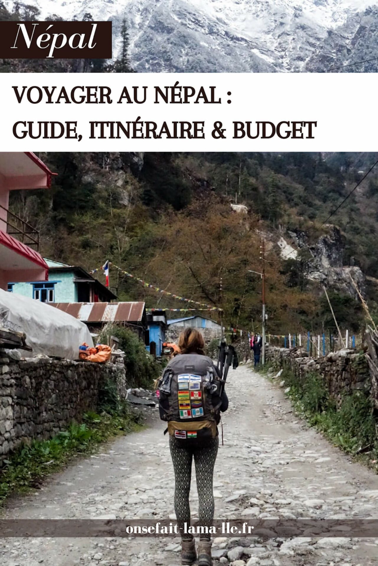 itineraire pour voyager au nepal