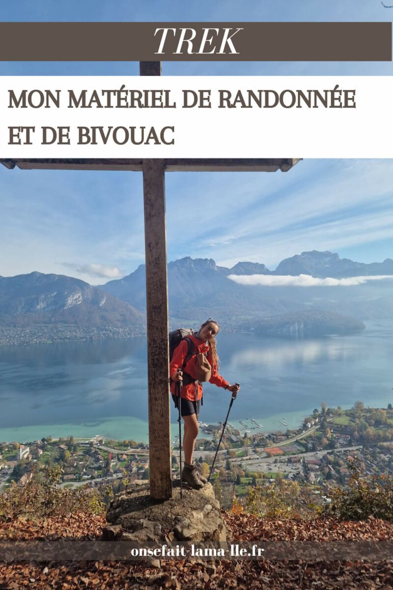 matériel de randonnée et de bivouac