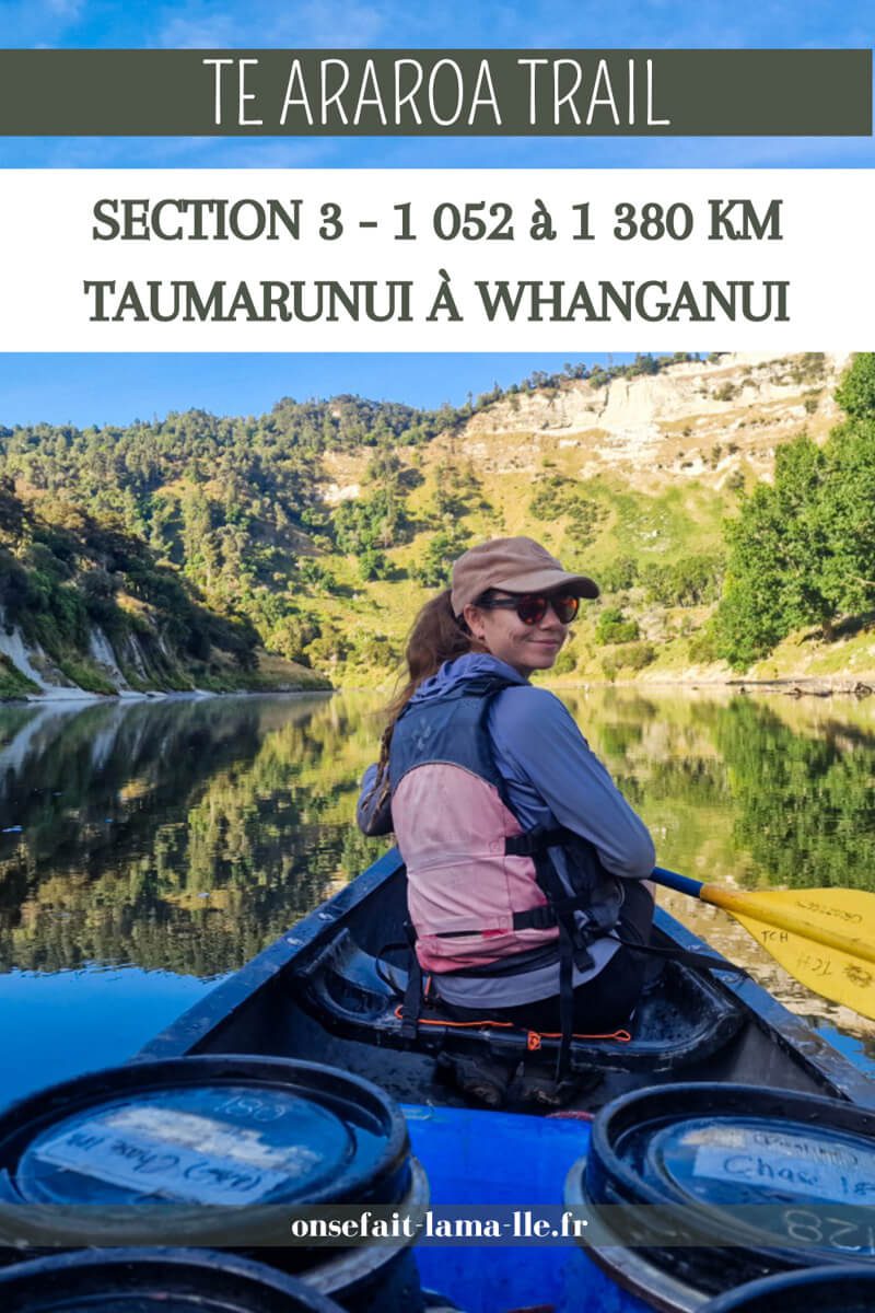 Te Araroa Taumarunui à Whanganui