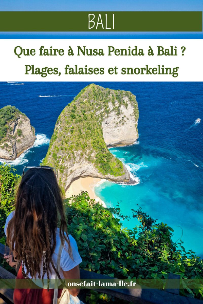 que faire à nusa penida