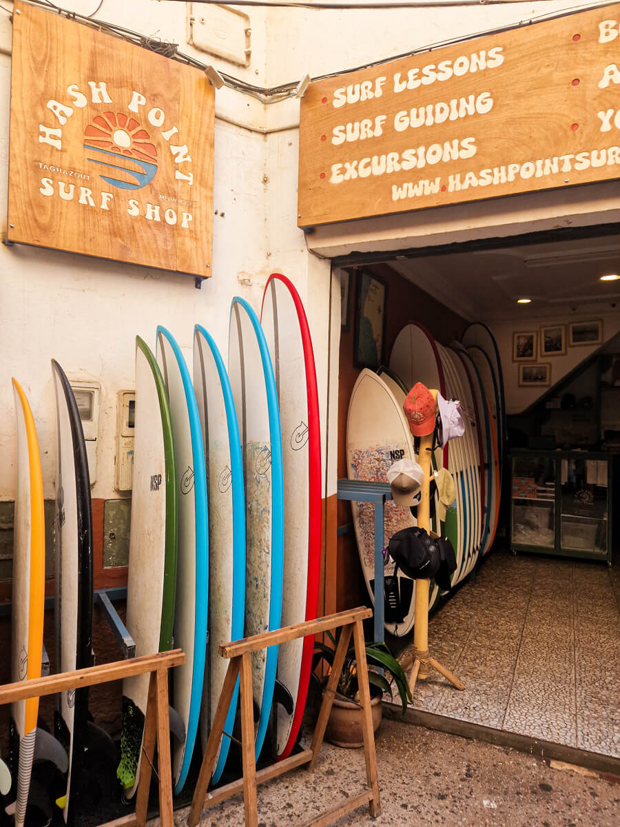 surf à taghazout