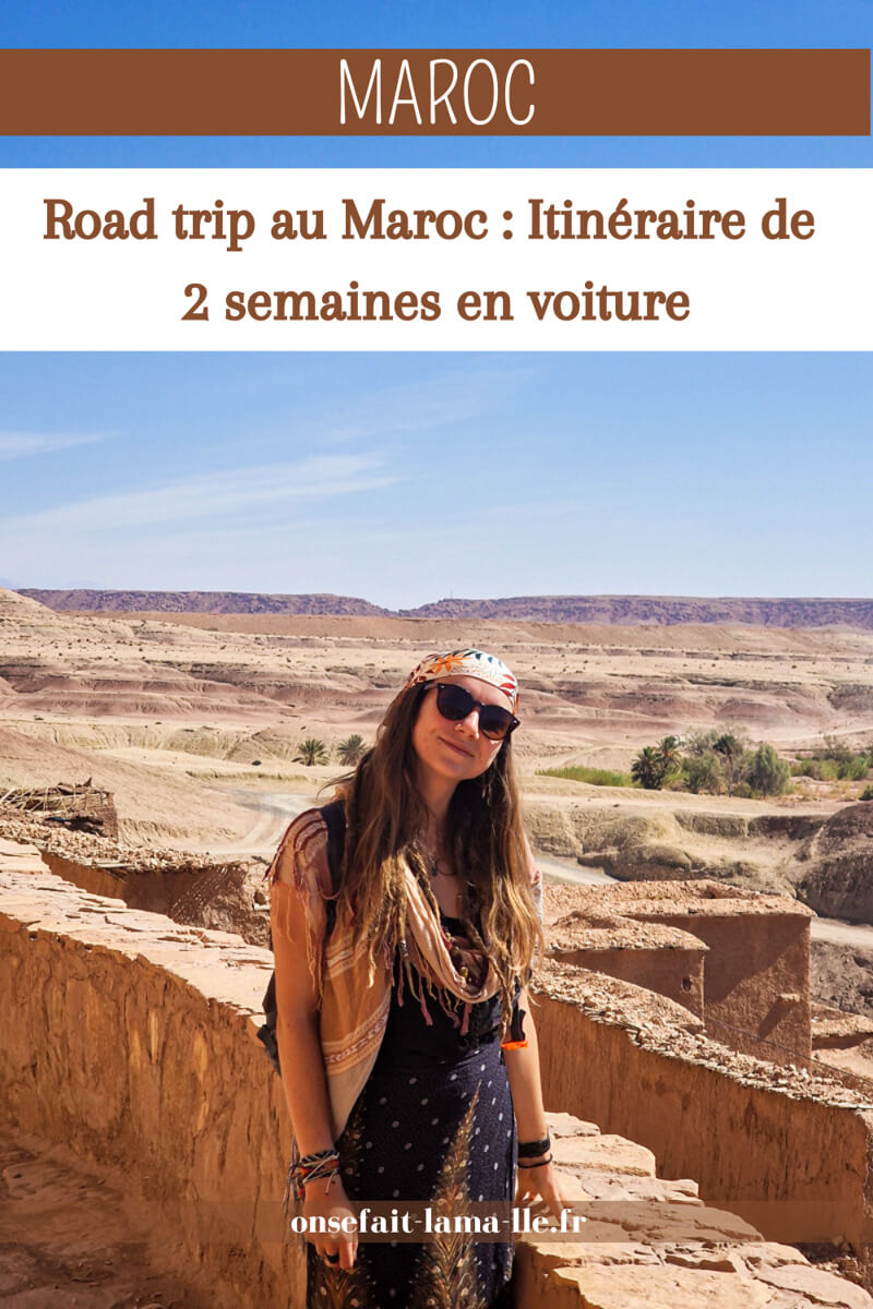 road trip au maroc