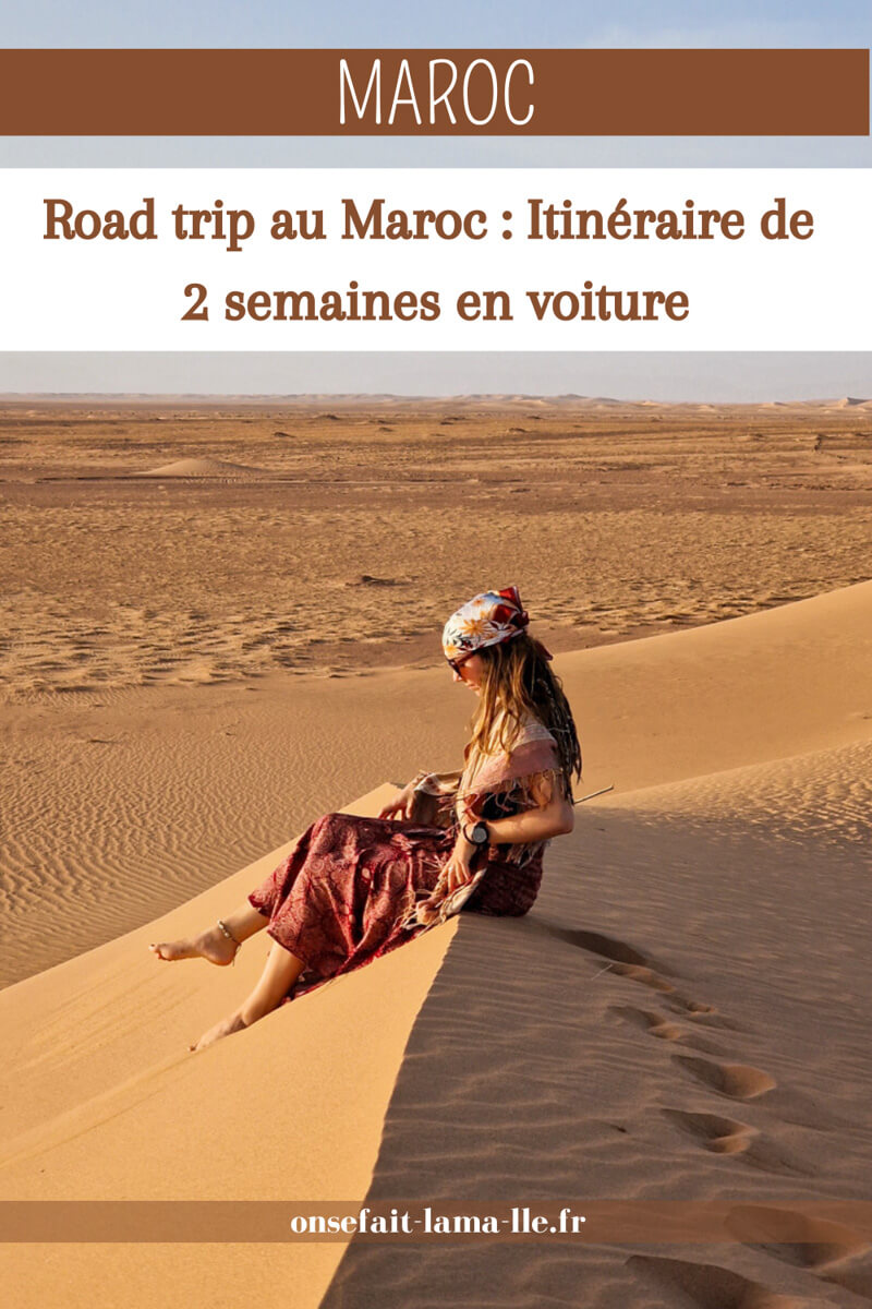 road trip au maroc