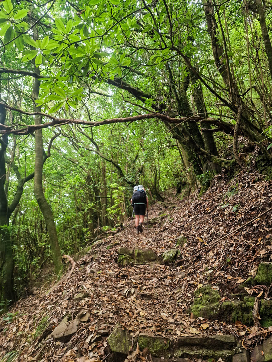 traversée de Madère à pied