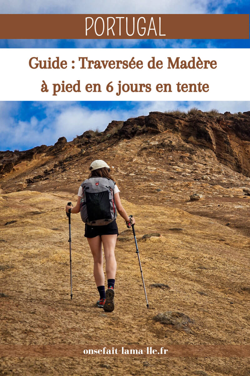 Traversée de Madère à pied