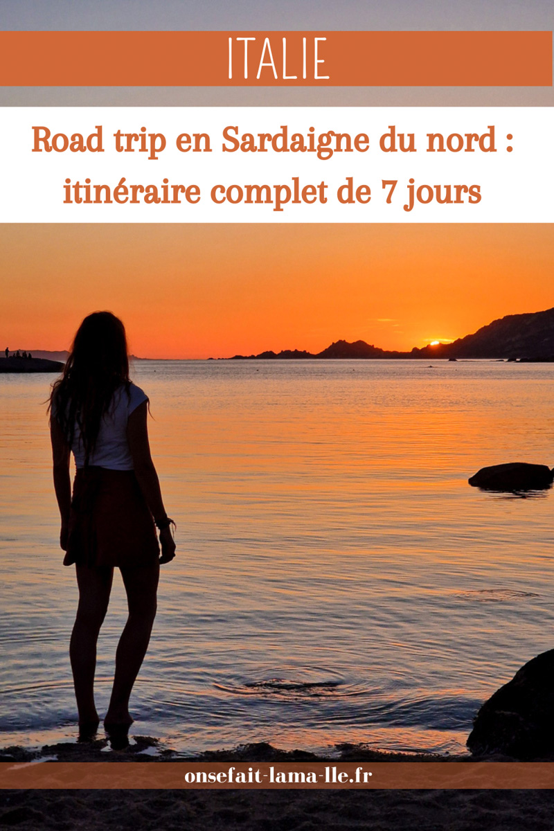 road trip en sardaigne du nord