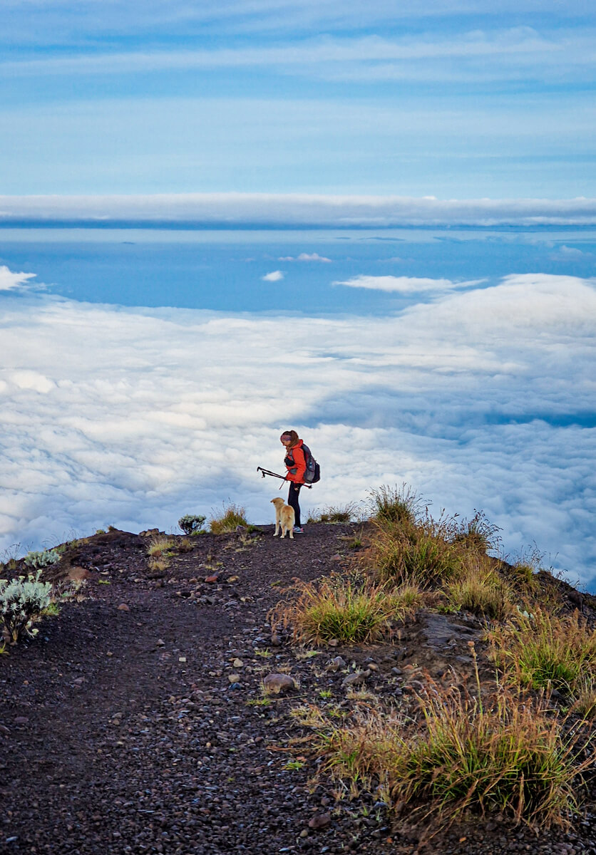 ascension du mont agung à bali