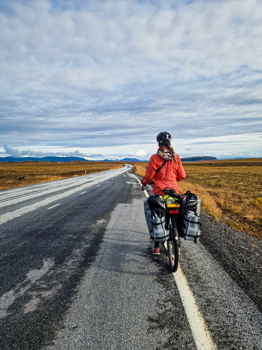 voyage à vélo en islande