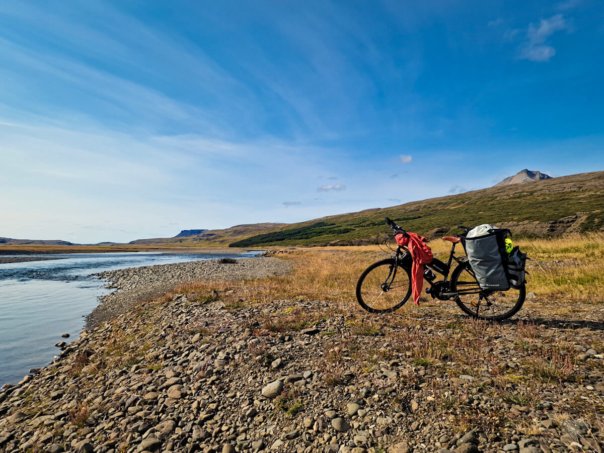 voyage à vélo en islande
