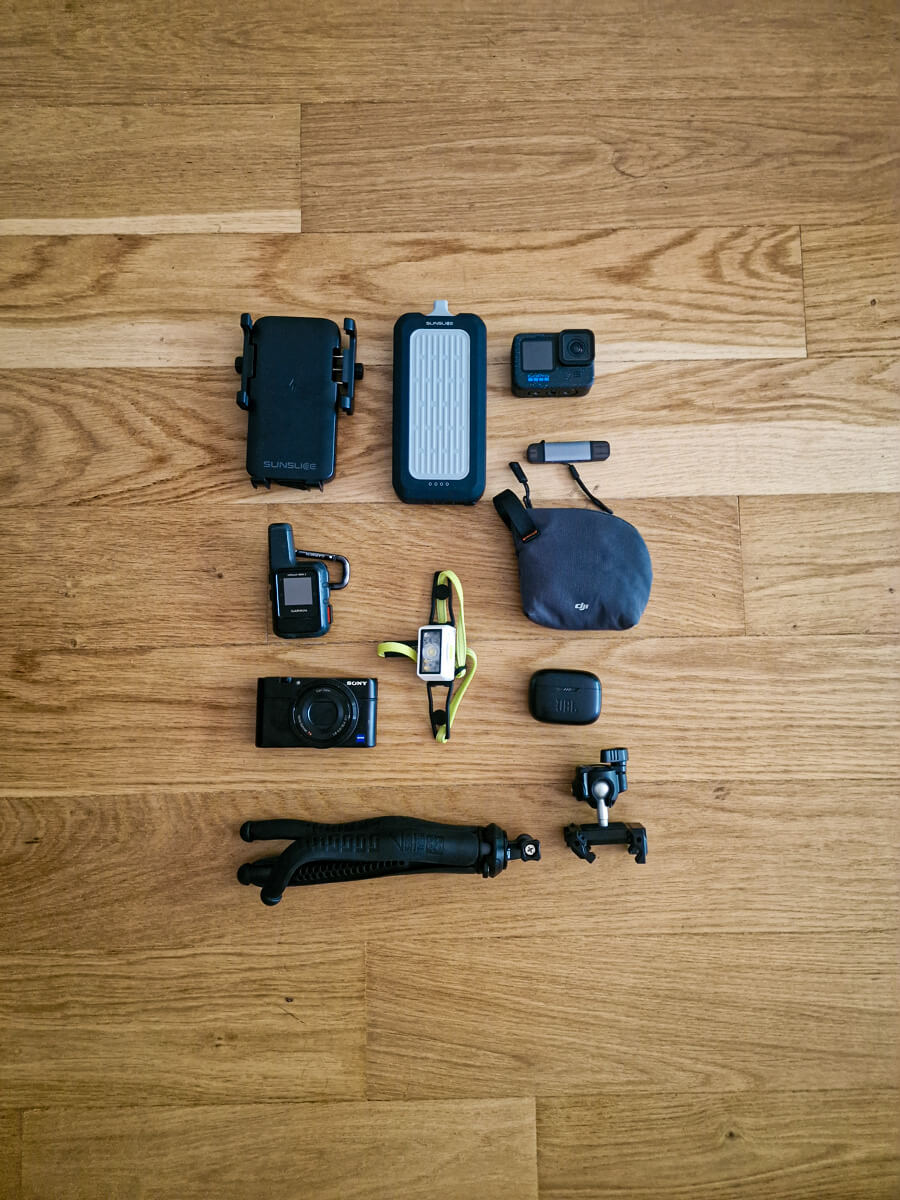 matériel voyage à vélo