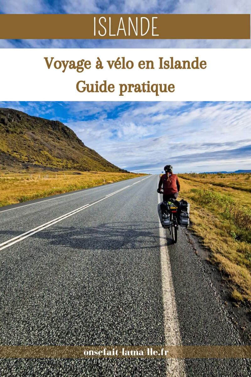 voyage à vélo en Islande